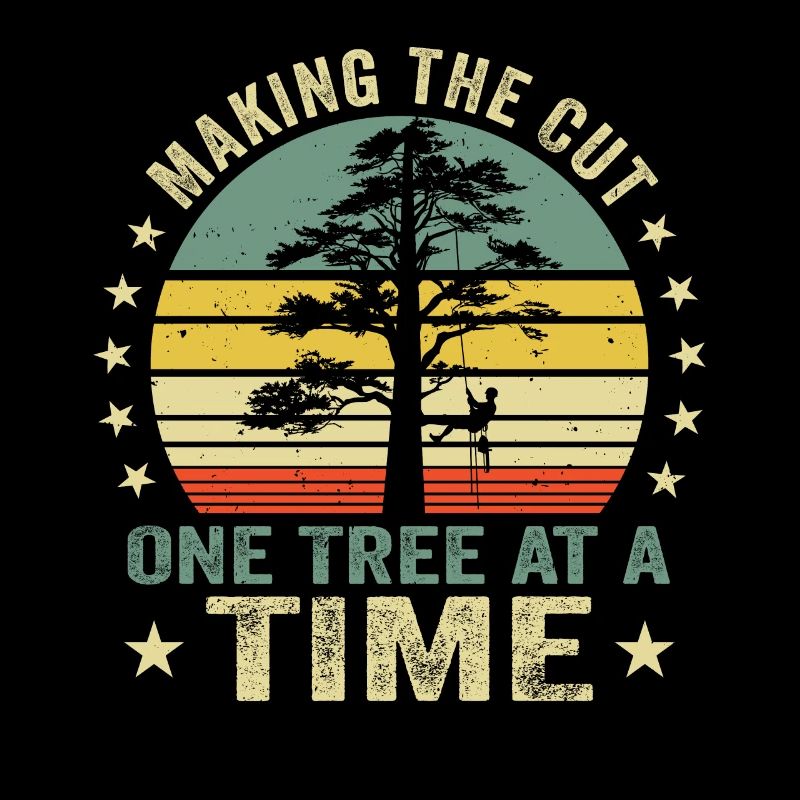 Arborist Baumpfleger Baumkletterer Baumklettern