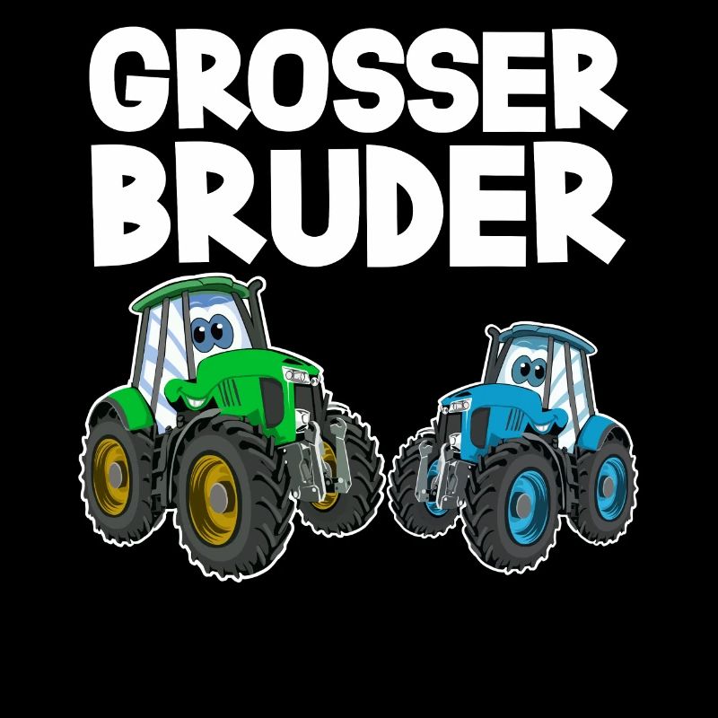 Grosser Bruder Traktor