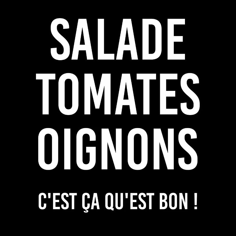 Salade Tomates Oignons - C'est ça qu'est bon !