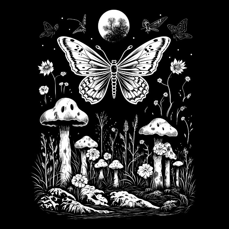 Fairycore Cottagecore Esthétique Fée Grunge Champignons