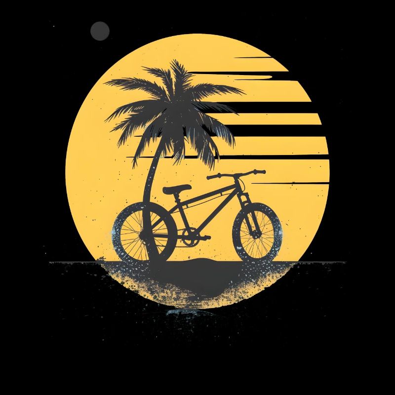 Retro Radfahrer