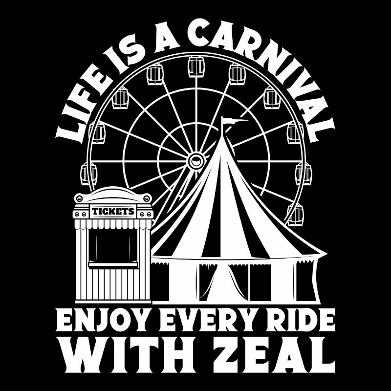 Graphique de cirque Profitez de chaque manège avec zèle Cadeaux