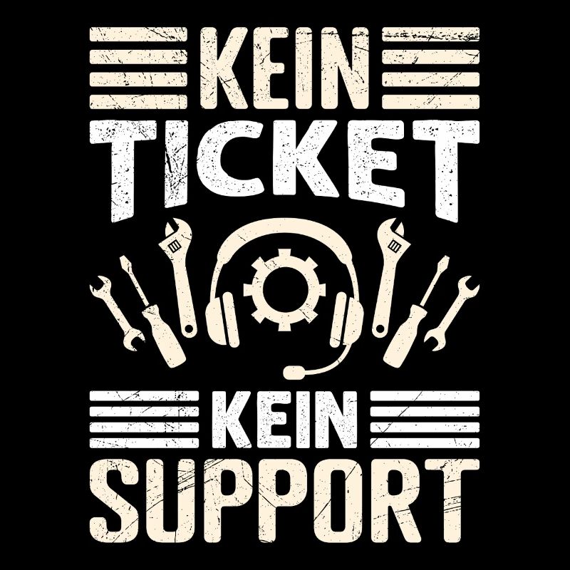 Nerd Computer PAS DE TICKET PAS DE SUPPORT DRÔLE