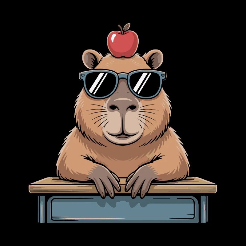 Süßes Capybara