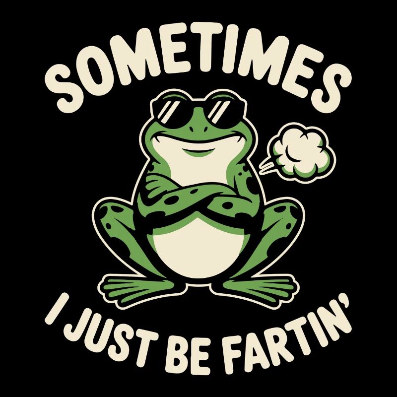 Manchmal bin ich einfach nur ein Furzfrosch