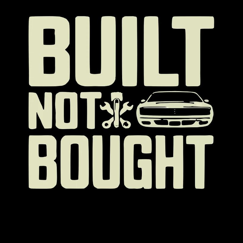Built Not Bought Screwdriver Statement