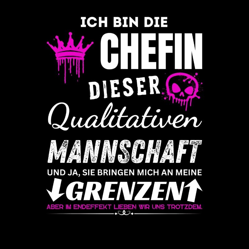 Chefin Qualitativen Mannschaft Chefin Geschenke
