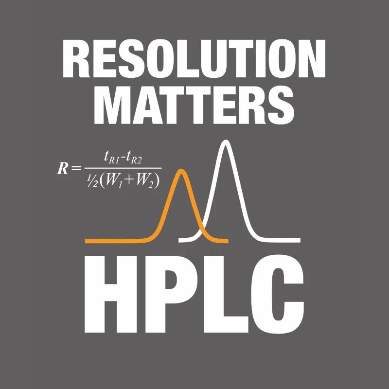 HPLC Peak Resolution Performance Chromatography