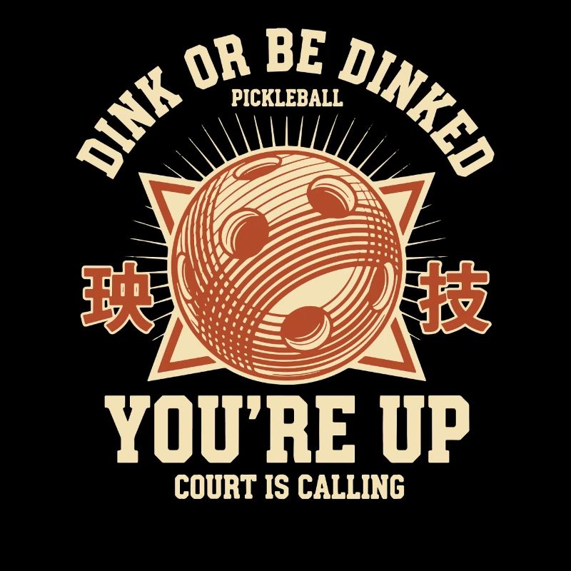 Pickleball funny pickle ball Dink Or Be Dinked
