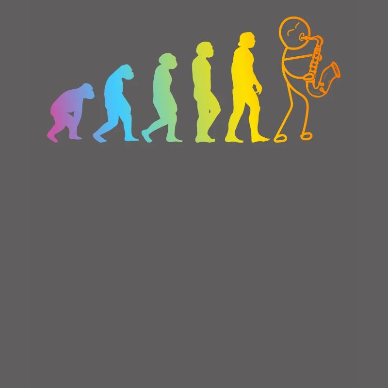 Saxophone Player Evolution Saxophone Saxophonist E