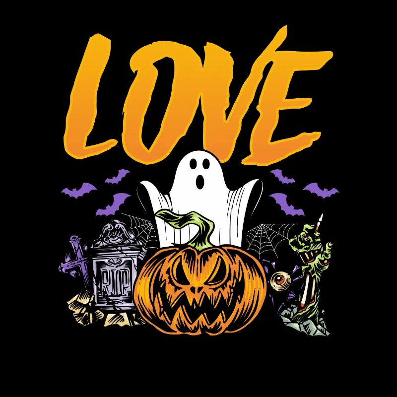 Halloween Ghost Pumpkin - LOVE Halloween