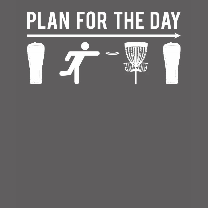Disc Golf Player Plan for the day