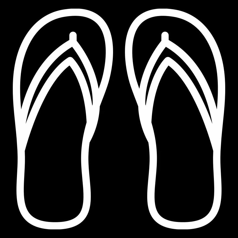Flip-flops icon