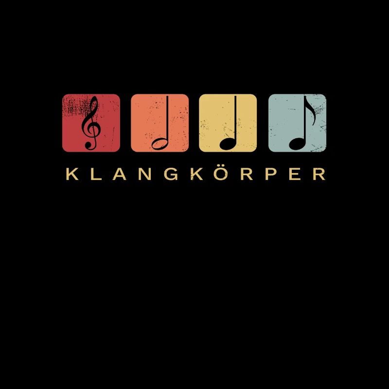 Klangkörper Chor Orchester Retro
