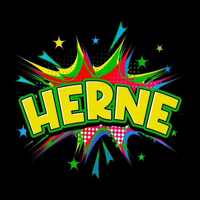 Herne Germany City Pop Art Comic Art