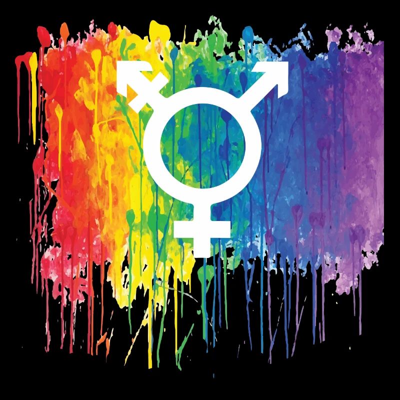 Transgender symbol Rainbow