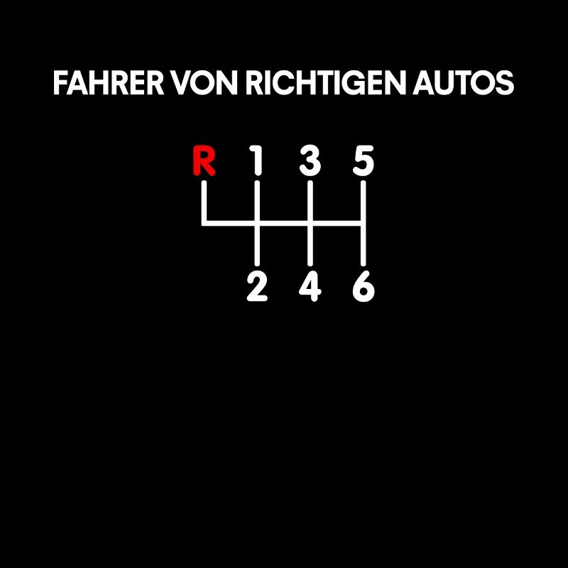 Autofahrer Rennfahrer Handschalter Auto Geschenk