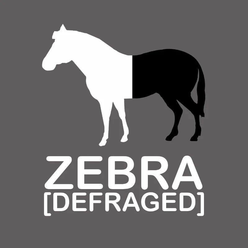 Zebra [defraged] | IT | Computer | Nerd | Geek