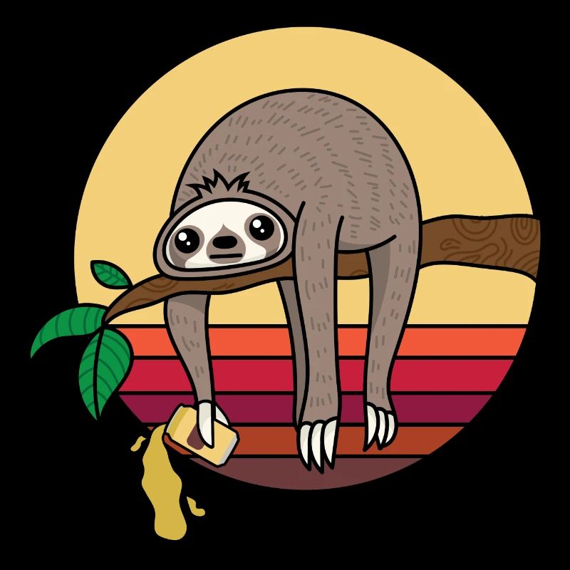 Faultier Faulenzer Bier Bier Bier Bier Beer