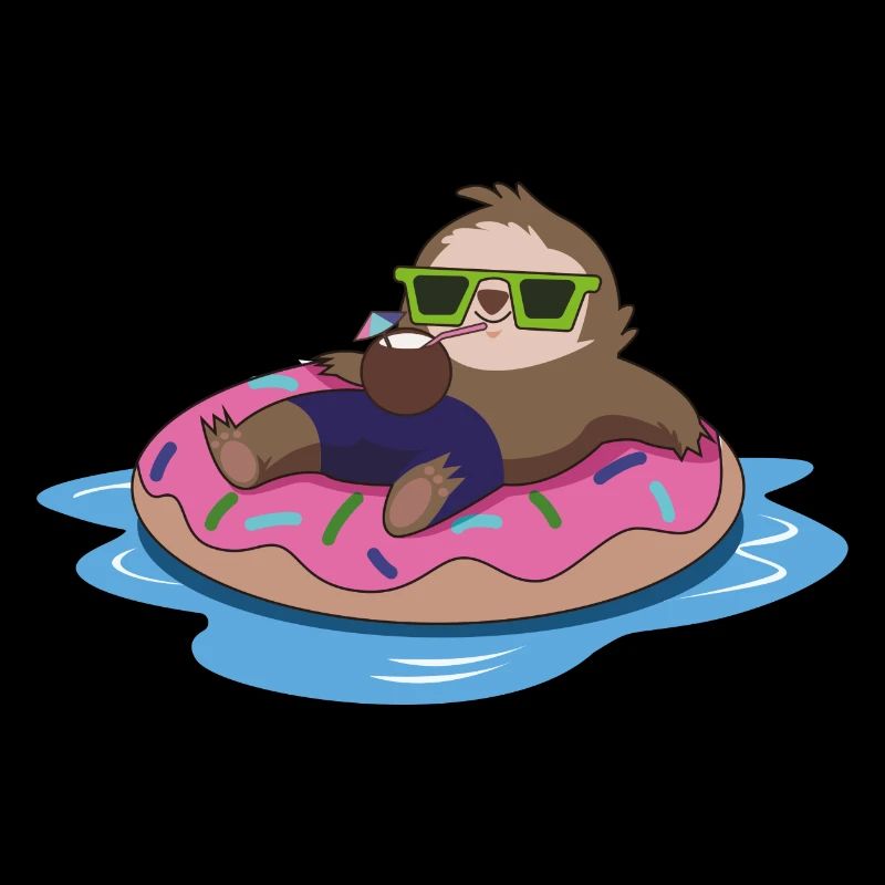 Sloth chill summer
