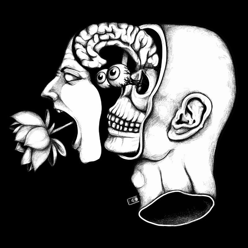 Split Screaming Head