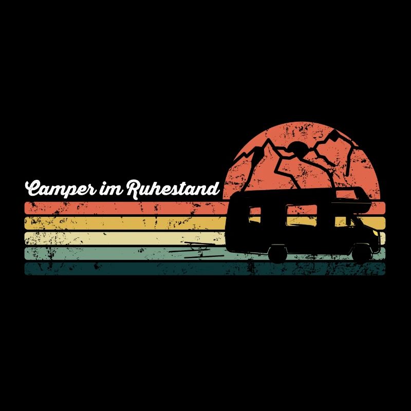Camper im Ruhestand