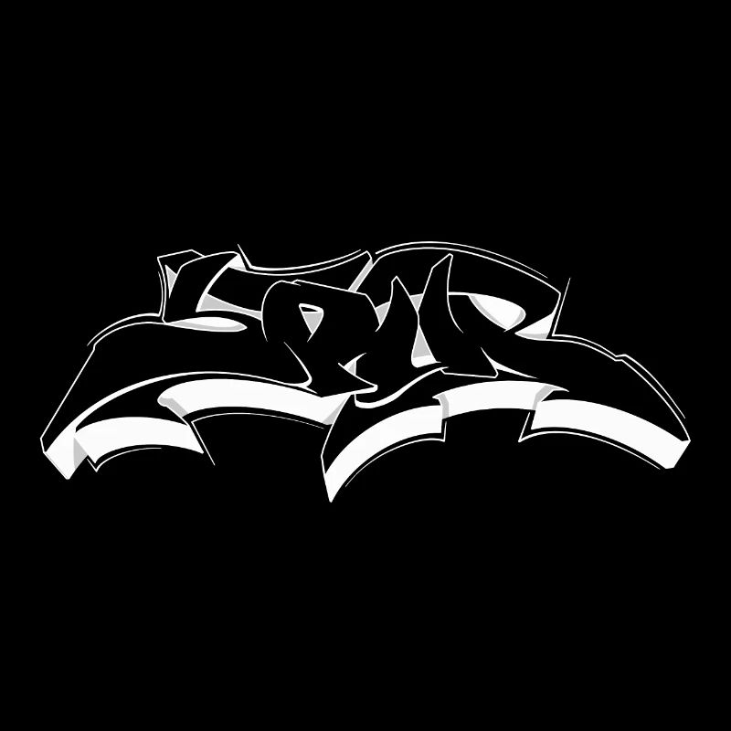 Graffiti wildstyle outline Kunst Geschenk