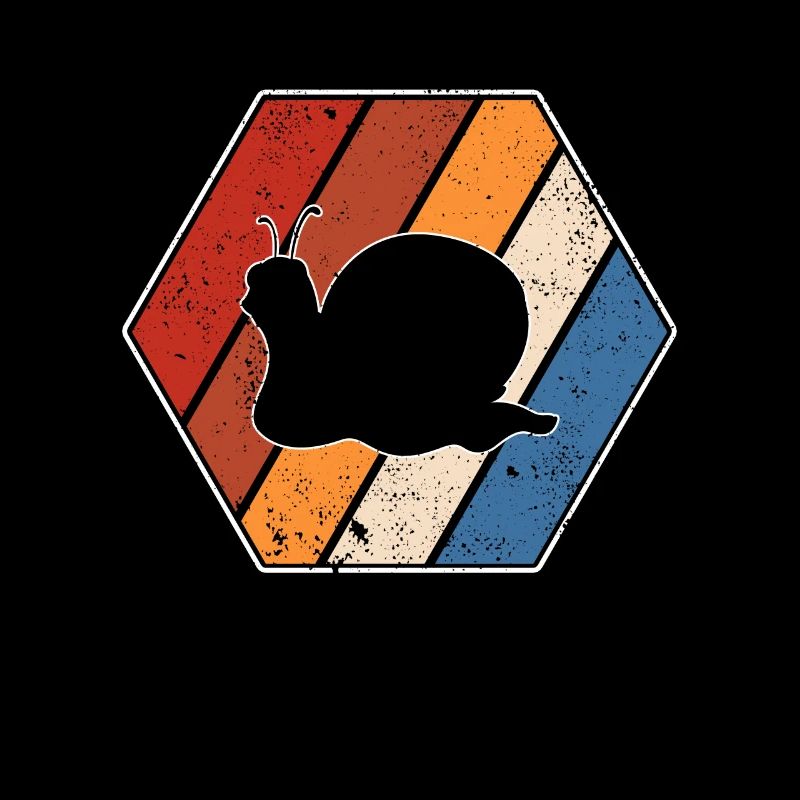 Schnecke Retro