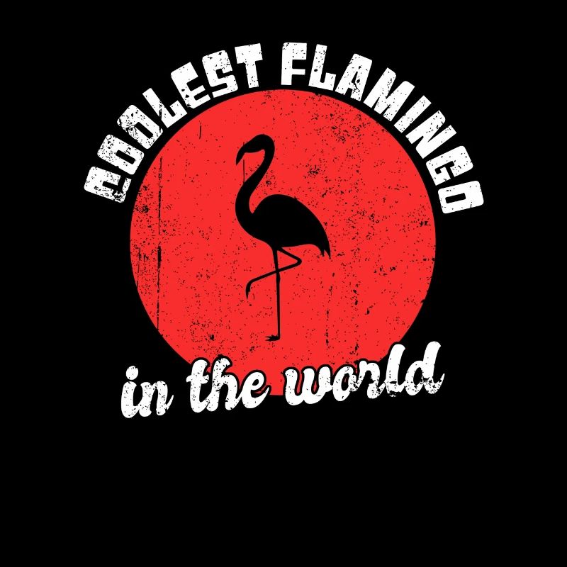 Cooler Flamingo Spruch