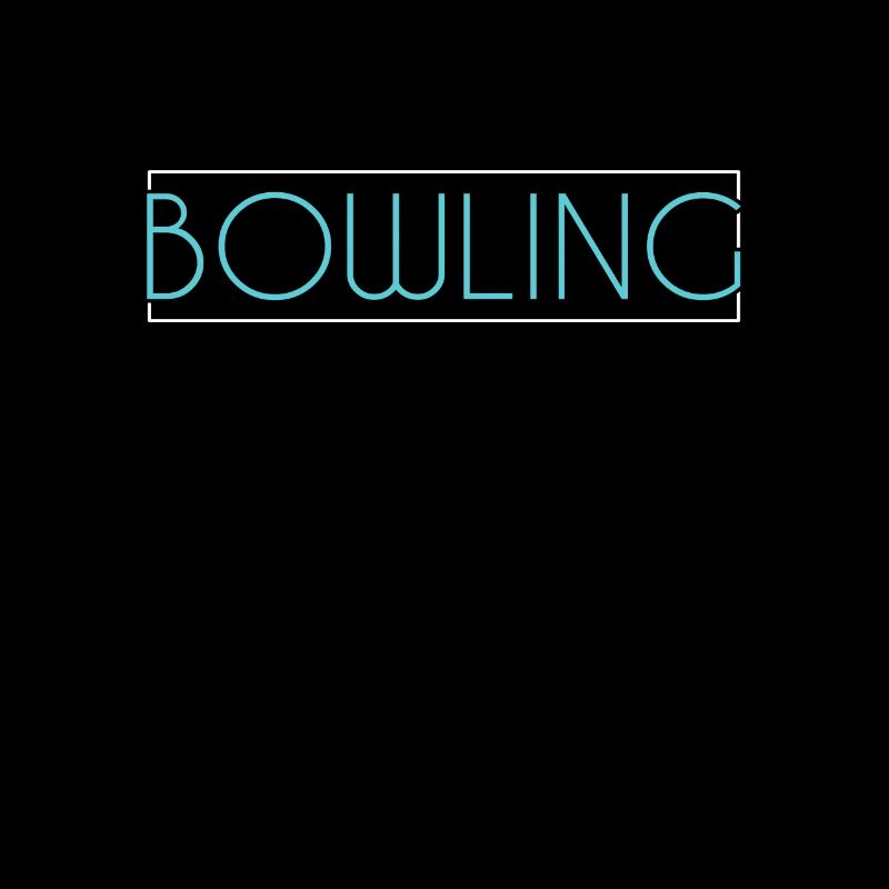 Bowling Schriftzug