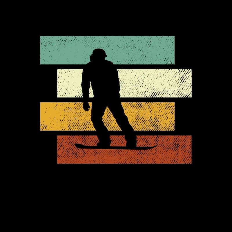 Snowboarding Retro