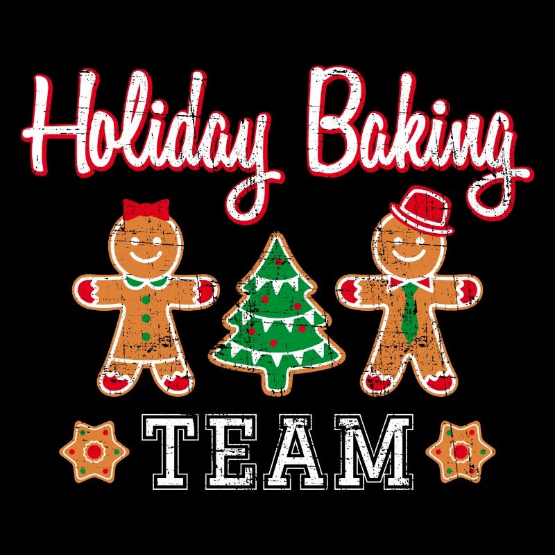 Holiday Baking Team Gingerbread Man Christmas Gift