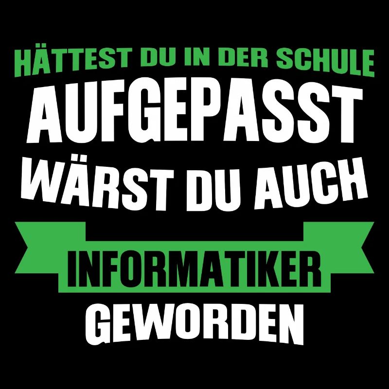 Informatiker Beruf IT-Informatiker Geschenk