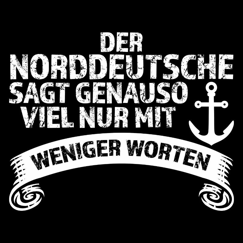 Platdeutsch Norddeutschen Möwe Geschenk
