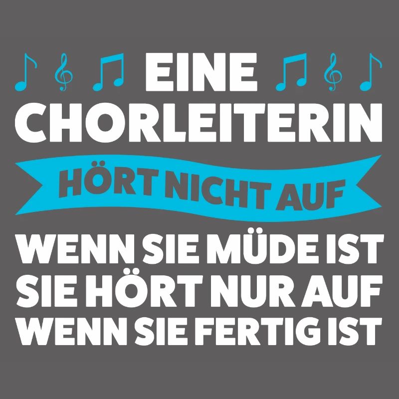 Chorleiterin Beruf Dirigentin Geschenk