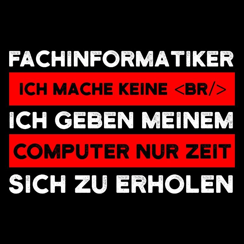 Fachinformatiker Beruf Coder Geschenk
