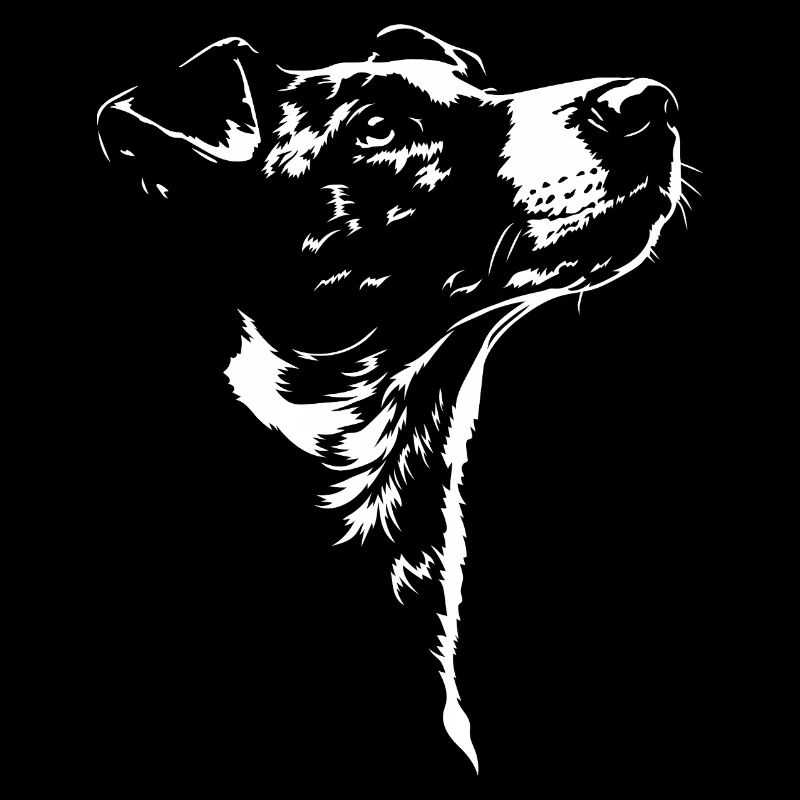 Silhouette Fox Terrier Fox Terrier Des chiens Wilsigns