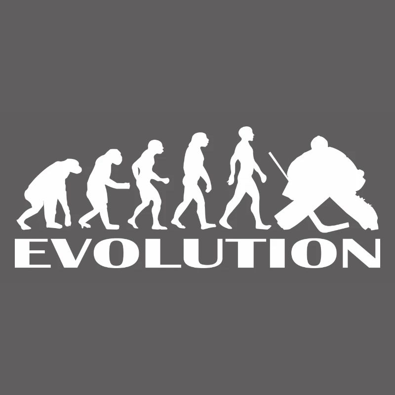 Evolution Eishockey Eishockeyspieler Geschenk idee