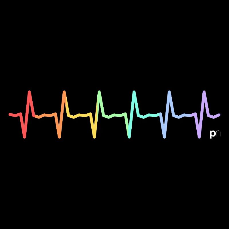 Rainbow heartbeat