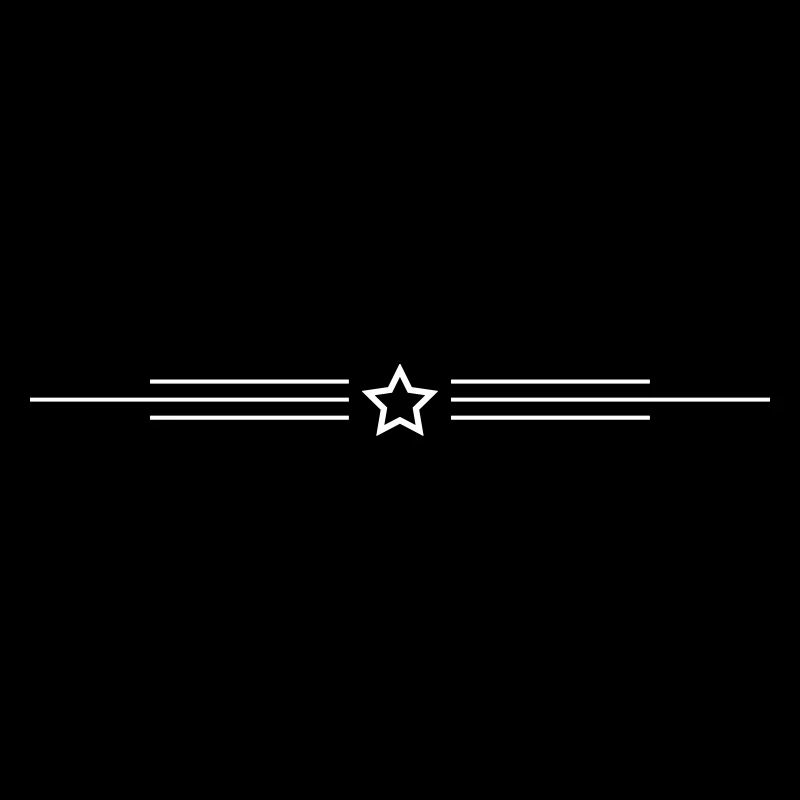 Dash line star
