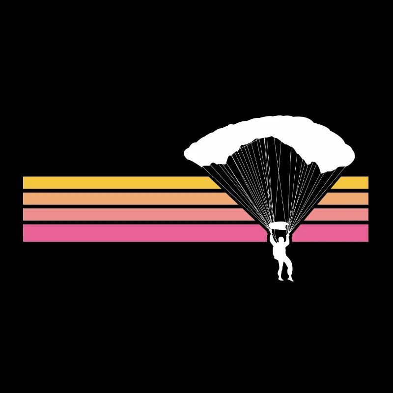 Coups de parachutisme en parachute