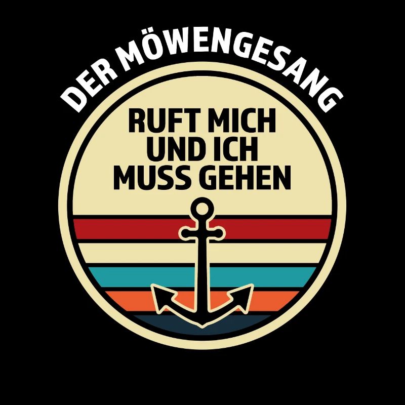 Platdeutsch Norddeutschen Möwe Geschenk
