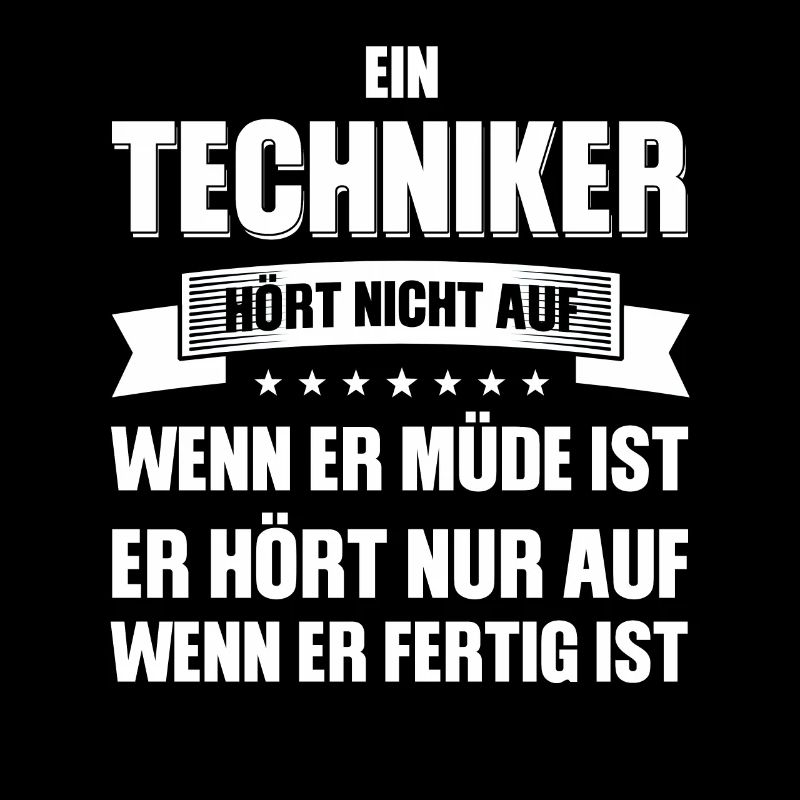 Techniker Beruf Technik Geschenk