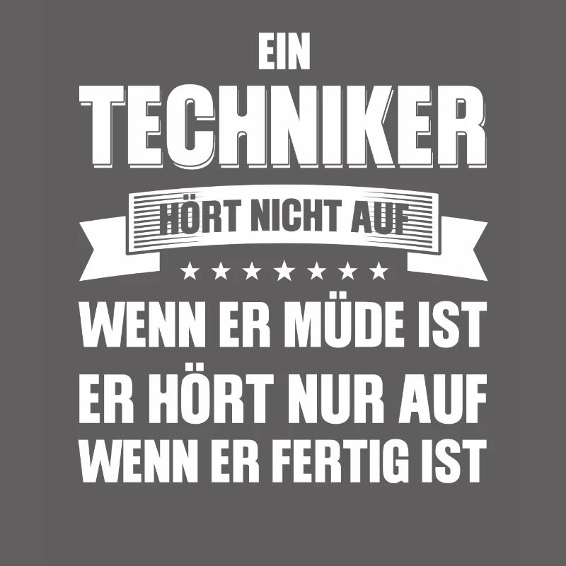 Techniker Beruf Technik Geschenk