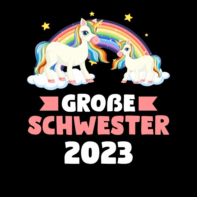 Große Schwester 2023 Einhorn Grosse Schwester 2023