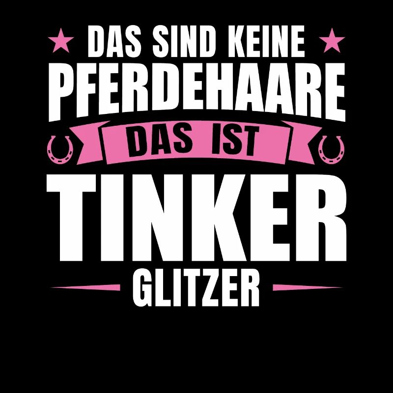 Tinker Pferd Reiter Geschenk