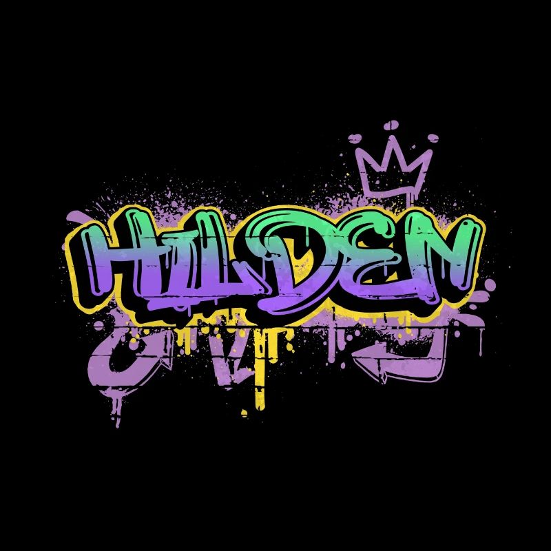 Hilden Germany City Graffiti Spray Sprayer
