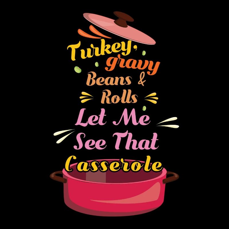 Dinde Sauce Casserole Rouleau de haricots Automne Thanksgiving