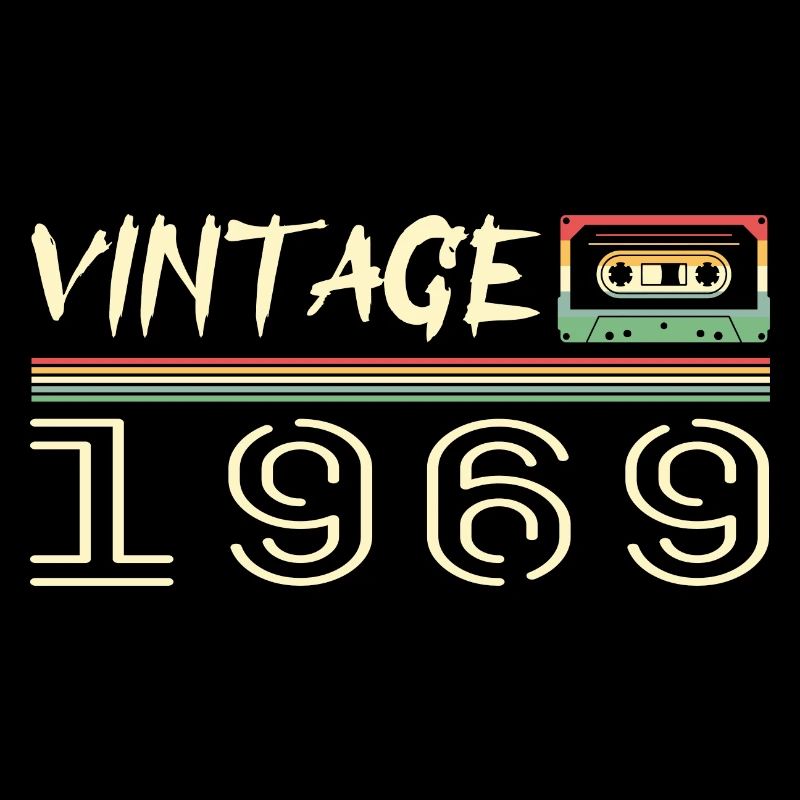 1969 Original 1969 Retro 1969 Geburtstagsgeschenk