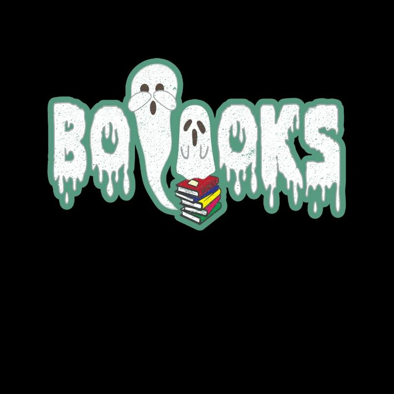 Book reading ghost Halloween costume scary gift
